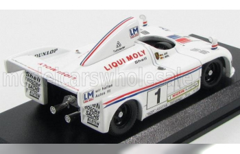 PORSCHE 908/04 Spider N 1 Winner Brands Hatch 1979 Jost - Merl, White