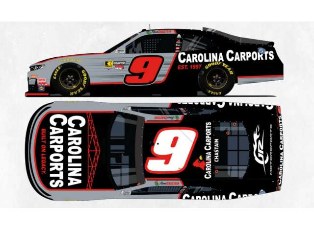 Chevrolet #9 Ross Chastain *Carolina Carports*, various 2025