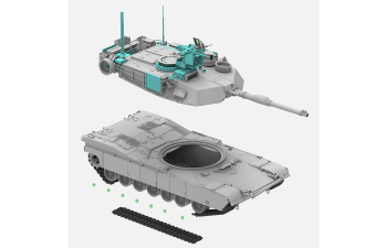 Сборная модель M1A2 SEP V2