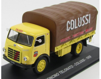 OM FIAT Leoncino Truck Telonato Colussi (1959), Cream Brown