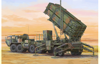 Сборная модель ЗРК M983 HEMTT & M901 LAUNCHING STATION OF MIM-104F PATRIOT