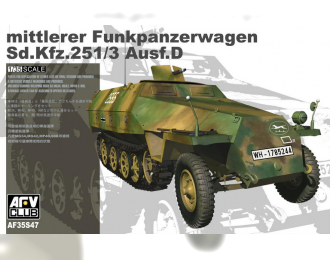 Сборная модель Sd.Kfz 251 Ausf. D 2 out of 1(LIMITED ONLY 3000)