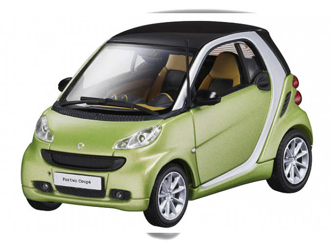 SMART ForTwo Coupe C451 (2012), light green