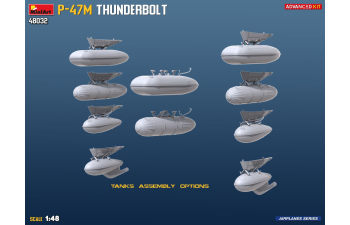 Сборная модель DRAGON WINGS P-47m Thunderbolt Airplane Military 1942
