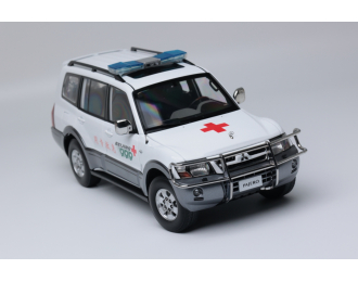 MITSUBISHI Pajero V73 Beijing Red Cross Rescue Service Center, white