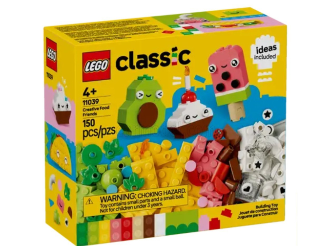 Сборная модель Lego Classic - Creative Food Friends - 150 штук