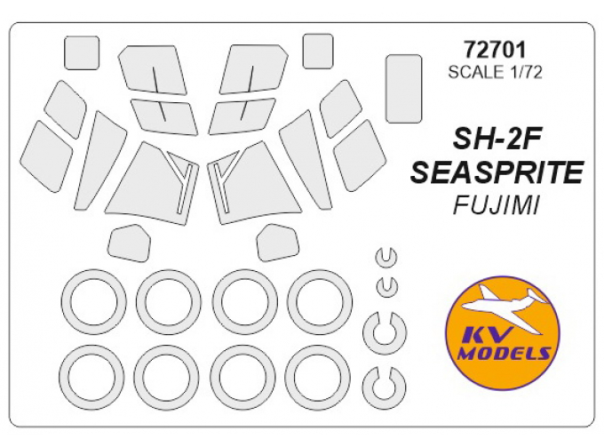 Kaman SH-2F/YSH-2E SeaSprite (FUJIMI #30141, #27039, #30026) + маски на диски и колеса