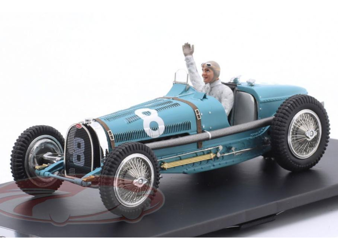 BUGATTI Type 59 №8 3rd Monaco GP Rene Dreyfus (1934)