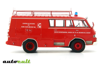 CITROEN Belphégor Typ 350 Fire Car (France 1966) red