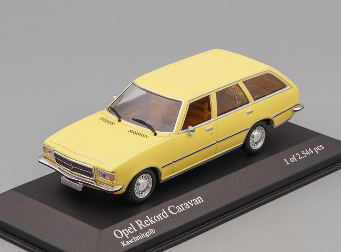 OPEL Record D Caravan (1975), yellow