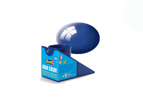 Краска акриловая водорастворимая - Ультрамарин, глянцевая, 18 мл