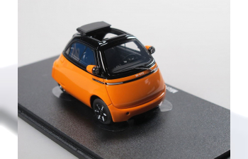 Microlino "Urban" (open roof) (2018), orange/ black