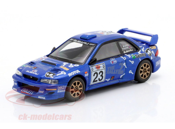 SUBARU Impreza S5 WRC99 №23 (2000), blue