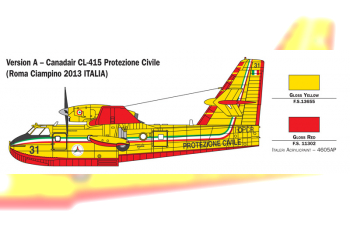 Сборная модель CANADAIR CL-415