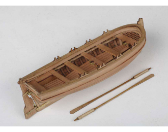 Сборная модель «Шлюпка 75 мм с веслами»