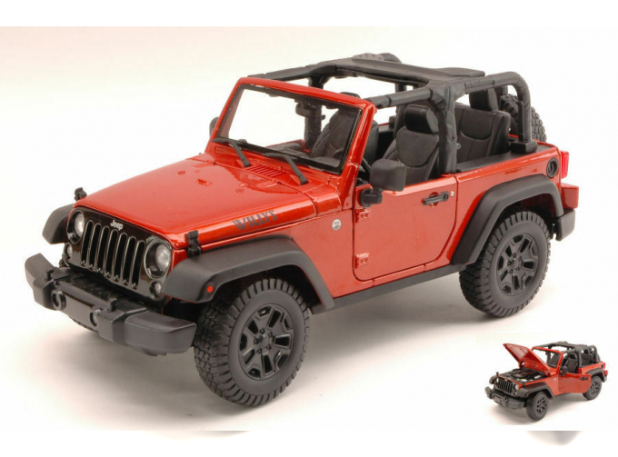 JEEP Wrangler Willys Open 2014, Copper Met Black