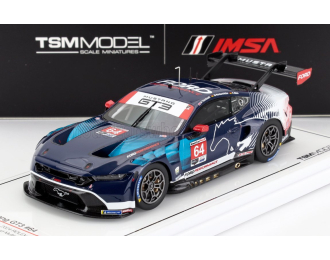 FORD Mustang Gt3 5.4l V8 Team Multimac Motorsport №64 Imsa 24h Daytona (2024) Christopher Mies - Mike Rockenfeller - Harry Tincknell, Blue