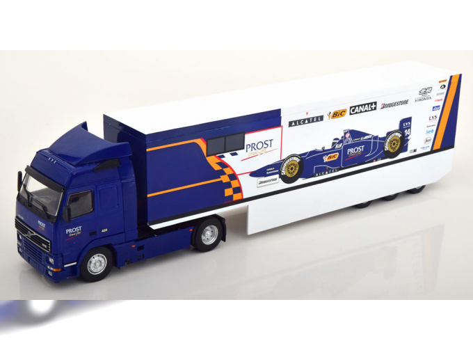 VOLVO FH12 Prost F1 Team Truck, blue white