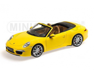 Porsche 991 Carrera S Cabriolet 2012 (yellow)