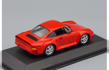 PORSCHE 959 1987, red