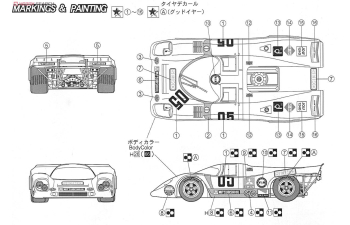 Сборная модель Porsche 917K Тецу Икудзава - Fuji Masters '71