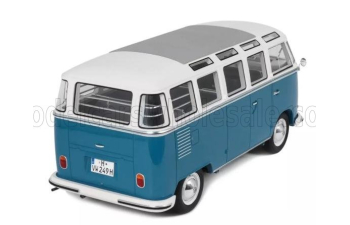 VOLKSWAGEN T1 Samba Minibus (1962), regatta blue