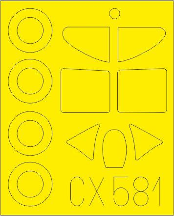 Набор масок для модели D.520