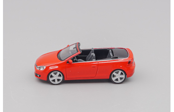VOLKSWAGEN Golf VI Convertible, lightred / black