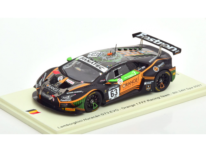 LAMBORGHINI Huracan GT3 Evo №63 24H SPA-FRANCORCHAMPS, Mirko Bortolotti (2021)