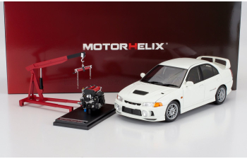 MITSUBISHI Lancer Evo Iv With Engine And Accessories (1999), Scotia White
