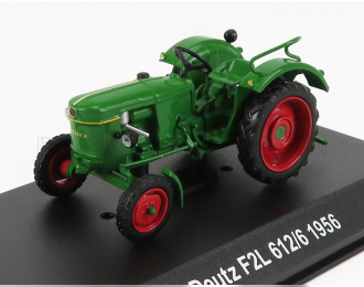 DEUTZ F2l 612/6 Tractor 1956 - Con Vetrina - With Showcase, Green