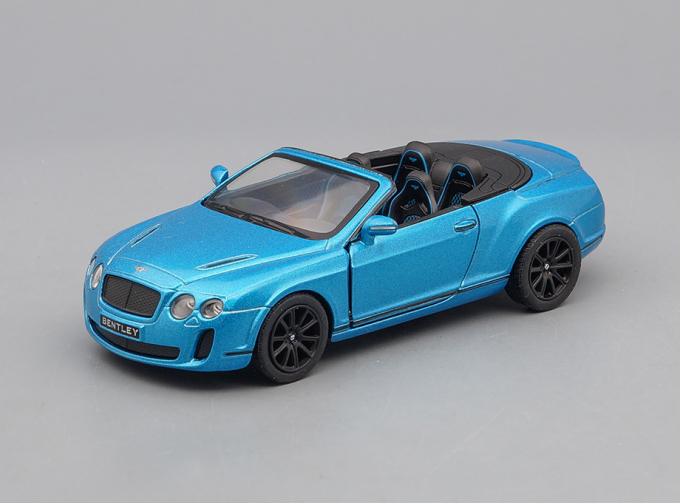 BENTLEY Continental Supersports Convertible Open (2010), blue