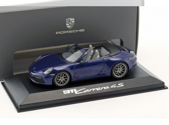 Porsche 992 Carrera 4S Cabriolet (bluemet)