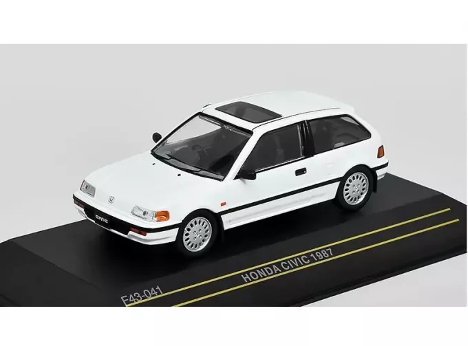 HONDA Civic (1987), white