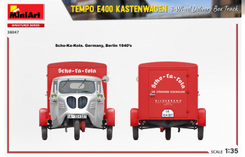 Сборная модель TEMPO E400 VAN KASTENWAGEN 3-WHEELS 1