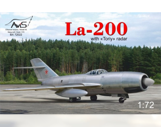 Сборная модель La-200 with Toriy radar