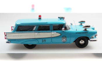 EDSEL Villager police (1958), blue/white