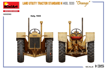 Сборная модель FORDSON Land Utility Tractor 1939