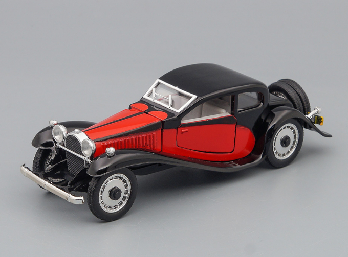 BUGATTI 5000 cc Modelle T 50 1932, red / black