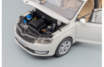 SKODA Rapid (2013), white candy uni