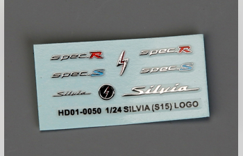 Декаль Silvia(S15) Metal LOGO