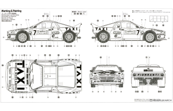Сборная модель LANCIA 037 Winner Rally Limone 1985
