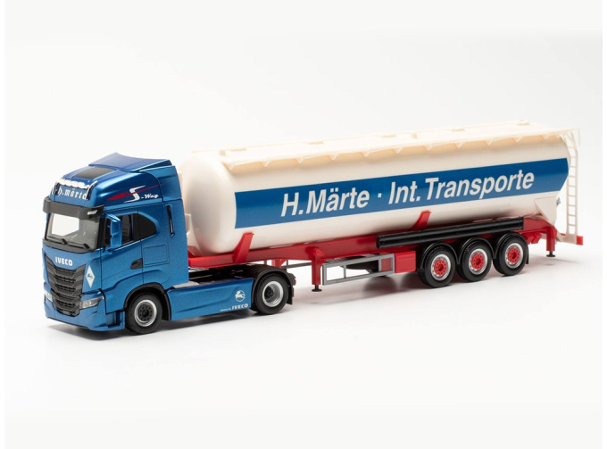 Iveco S-Way Semitrailer „Märte“, blue