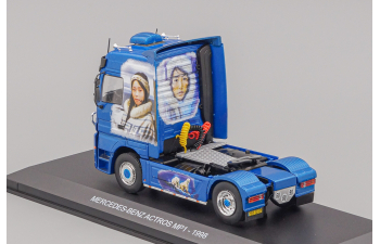 MERCEDES BENZ Actros 1851 Mp1 Tractor Truck 2-assi (1998) - Eskimo Arctic Airbrush, blue