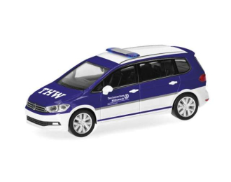 VOLKSWAGEN Touran *THW Fourth*, blue / white