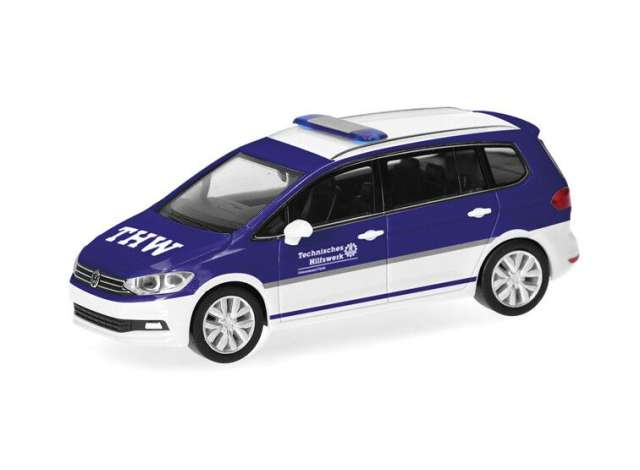 VOLKSWAGEN Touran *THW Fourth*, blue / white