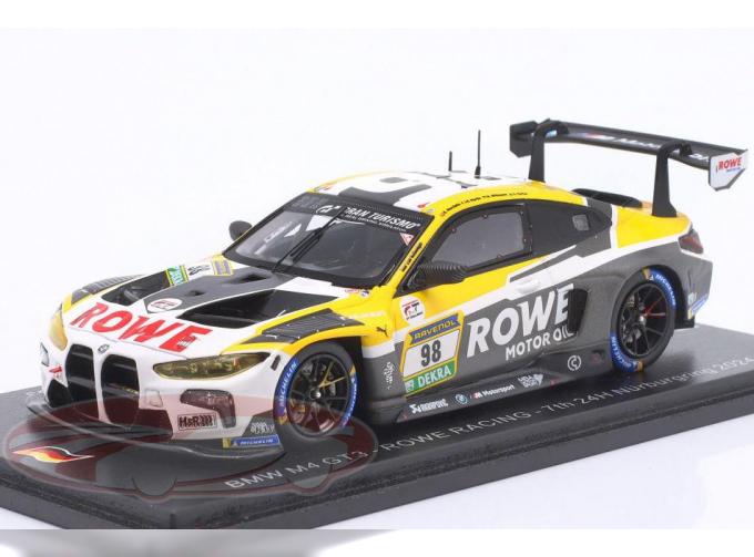 BMW M4 GT3 #98 7th 24h Nürburgring Raffaele Marciello, Maxime Martin, Marco Wittmann, Augusto Farfus (2024)