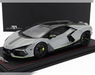 LAMBORGHINI Revuelto Hybrid (2023) - Con Vetrina - With Showcase, Grigio Hati - Grey Green