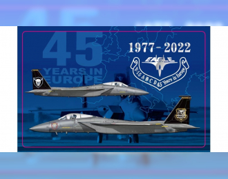 Сборная модель USAF F-15C Annversary of "45 Years in Europe"