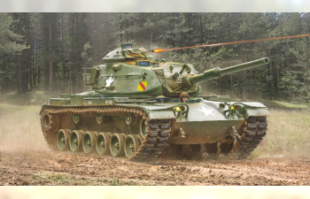 Сборная модель Американский основной танк M60A1